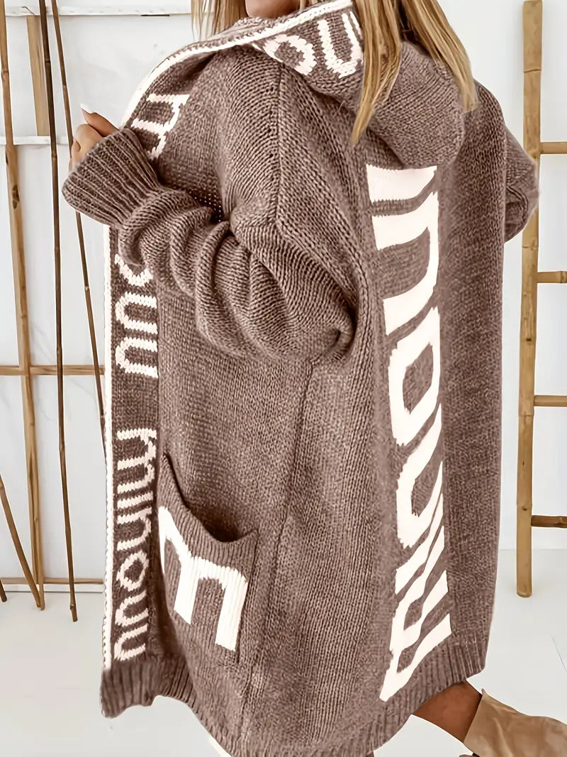 Anna - Elegant lang cardigan