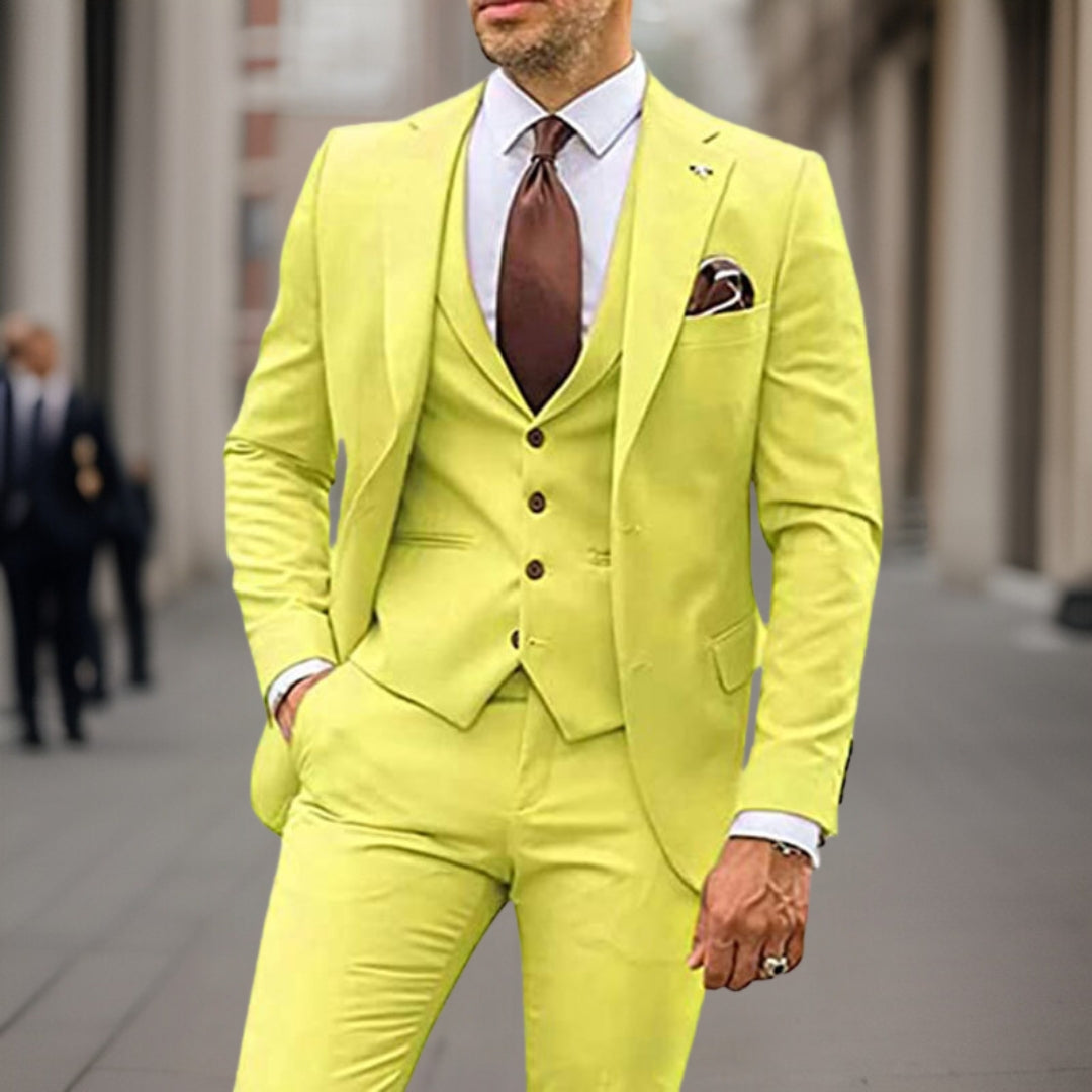 Danielius | Business-dress i høy kvalitet 3-delt dress-sett