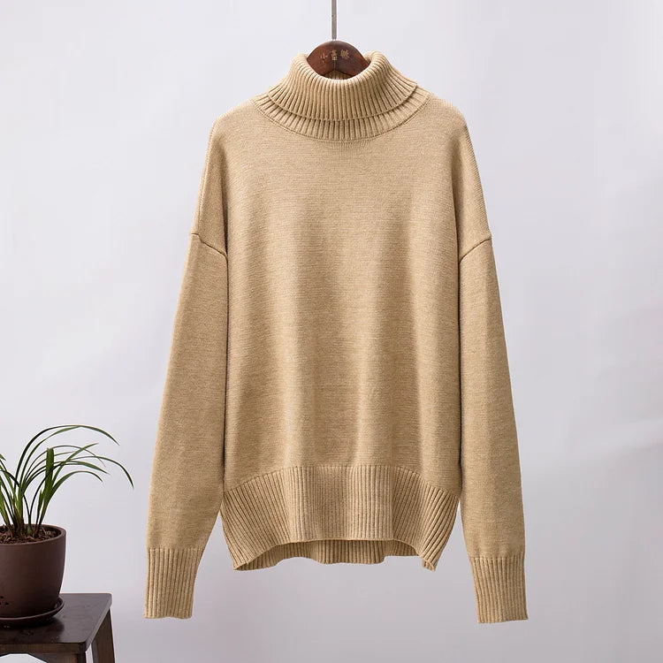 Louise - Elegante, myke og enkle vintage-topper med lange ermer