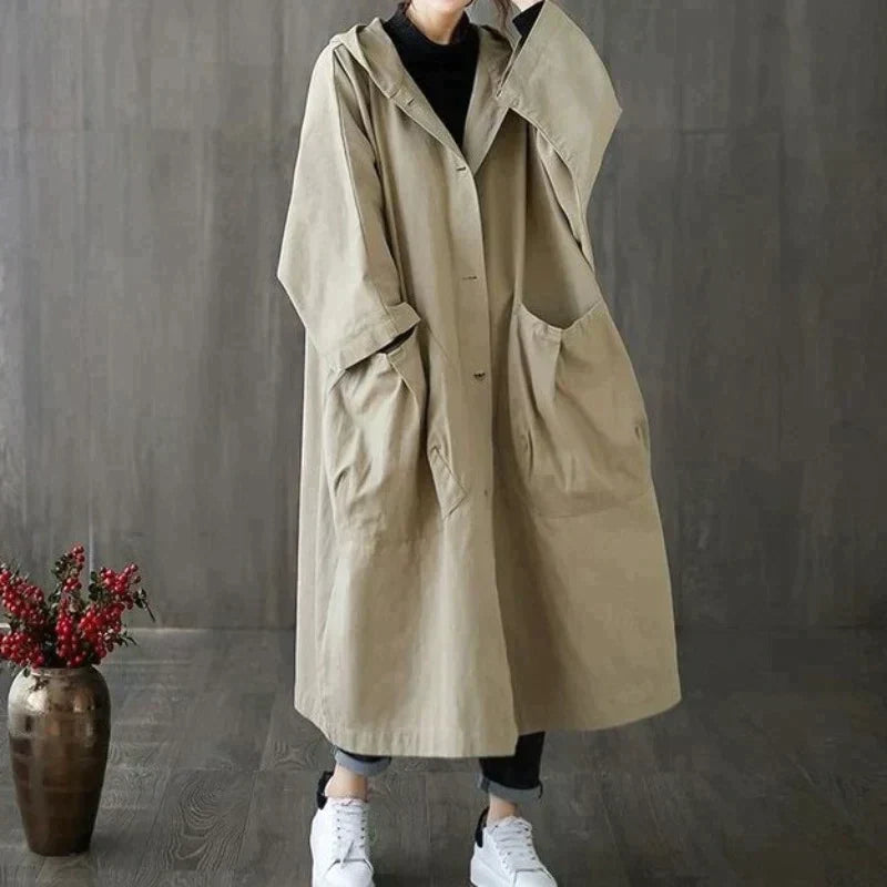 Oversized trenchcoat
