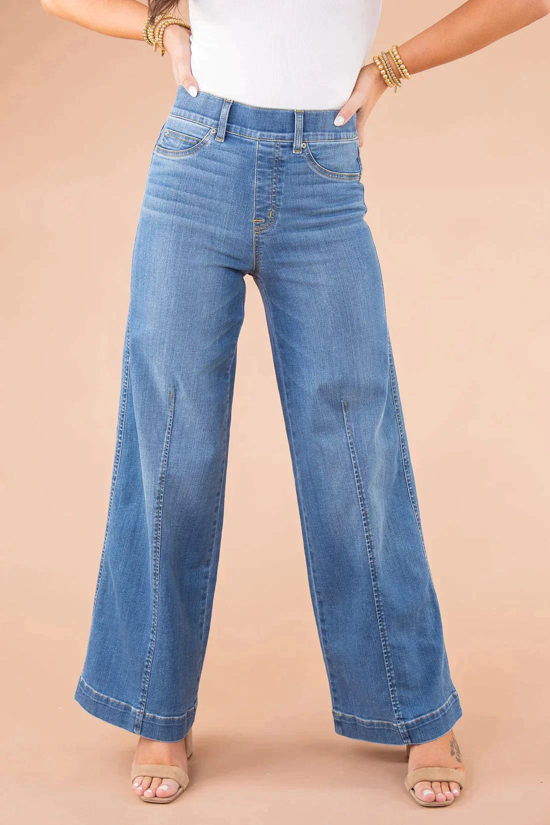 Jeans med høy midje - Lolita 👖