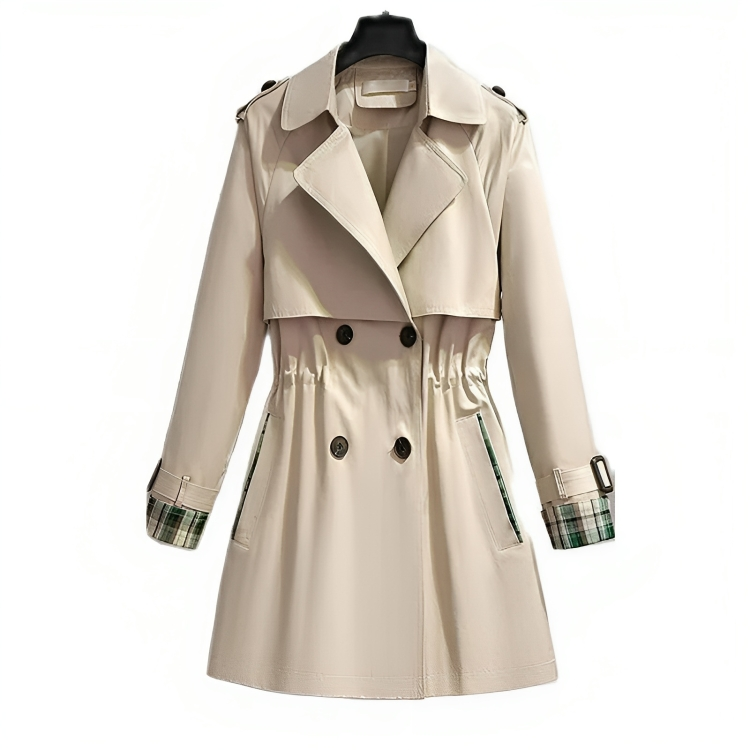 Middels lang Trenchcoat-kjole for kvinner