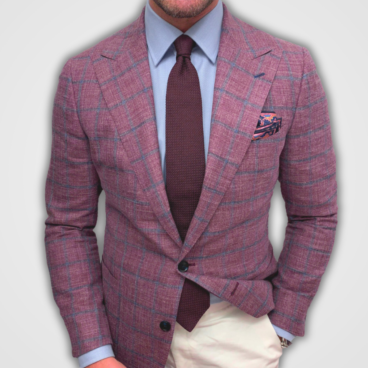 Klassisk jakke til menn