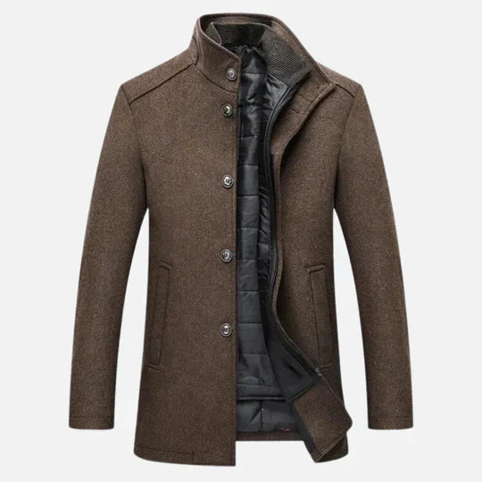 Melisar | Tykk trenchcoat i ull