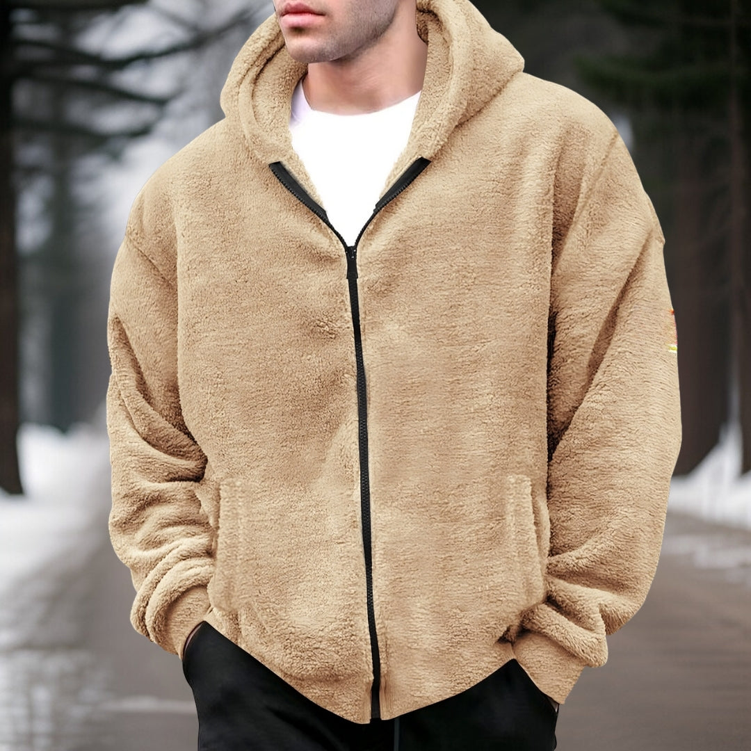 Oisin | Koselig jakke med hette