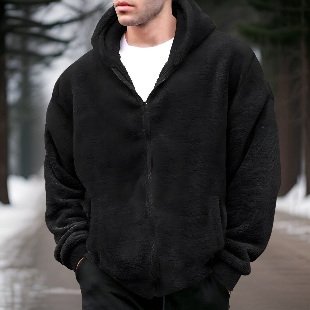 Oisin | Koselig jakke med hette