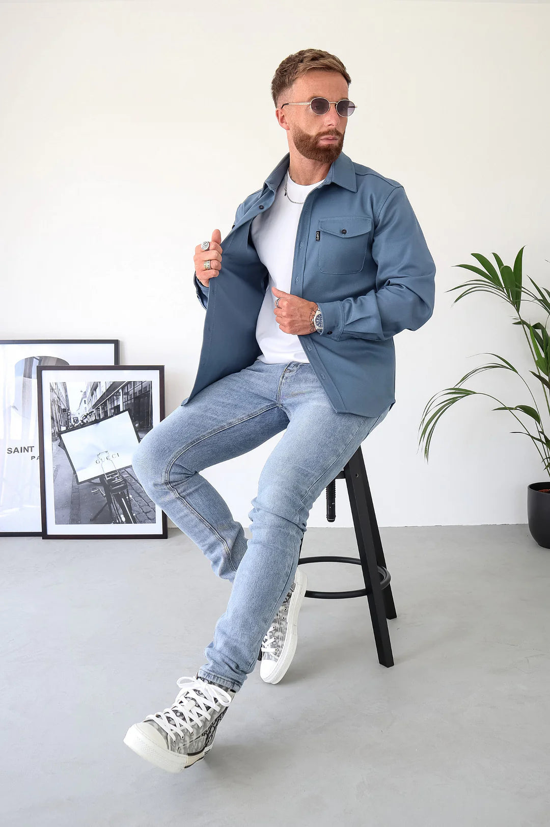 Premium jakke med knapper