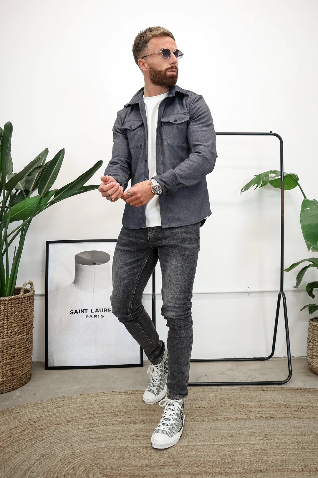 Premium jakke med knapper