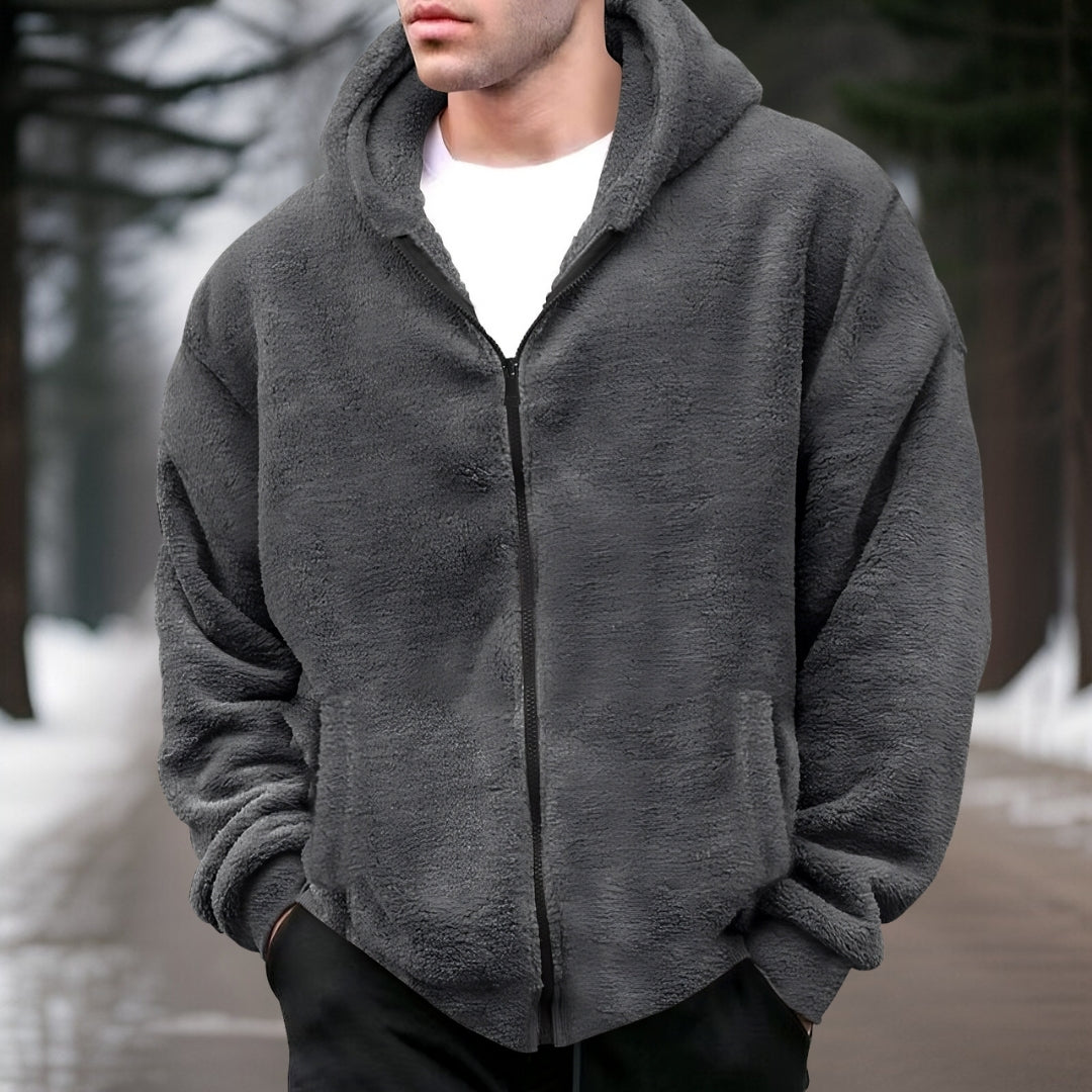 Oisin | Koselig jakke med hette