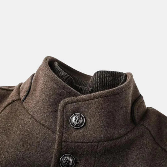 Melisar | Tykk trenchcoat i ull