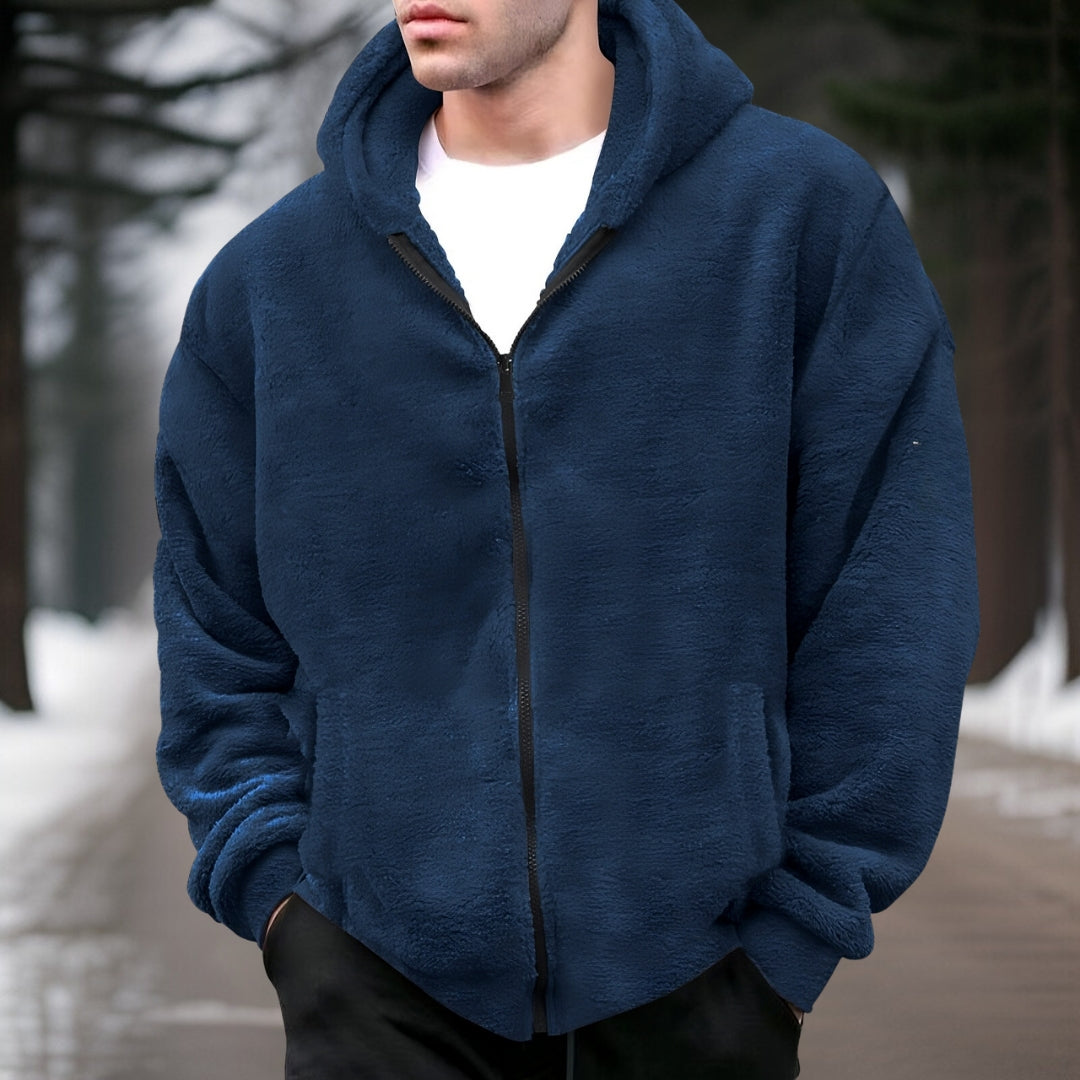 Oisin | Koselig jakke med hette