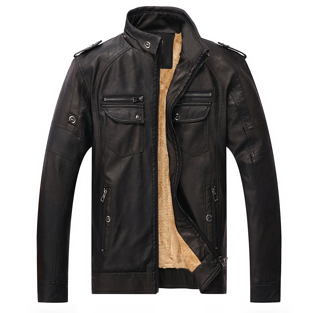 Ryder skinnjakke i fleece