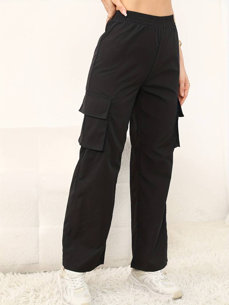 Cargobukse med høy midje