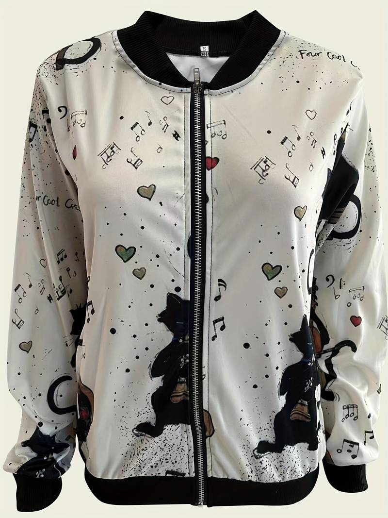Graphique baseballjakke