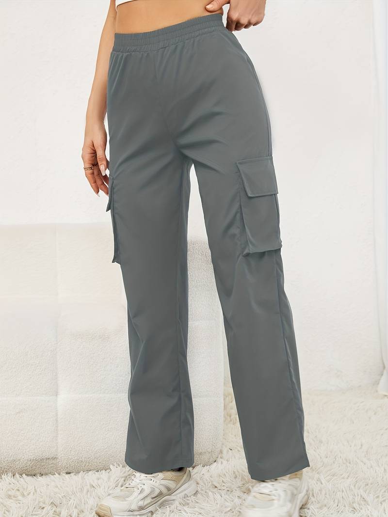 Cargobukse med høy midje