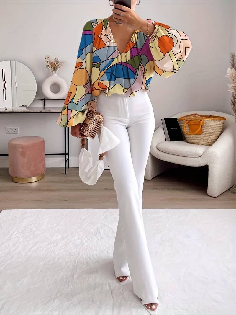 Lilly - Elegant sommerbluse for kvinner