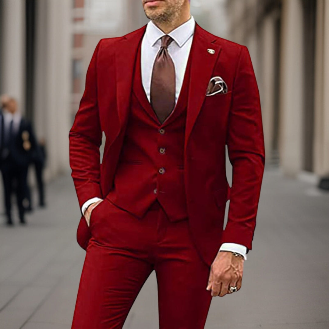 Danielius | Business-dress i høy kvalitet 3-delt dress-sett