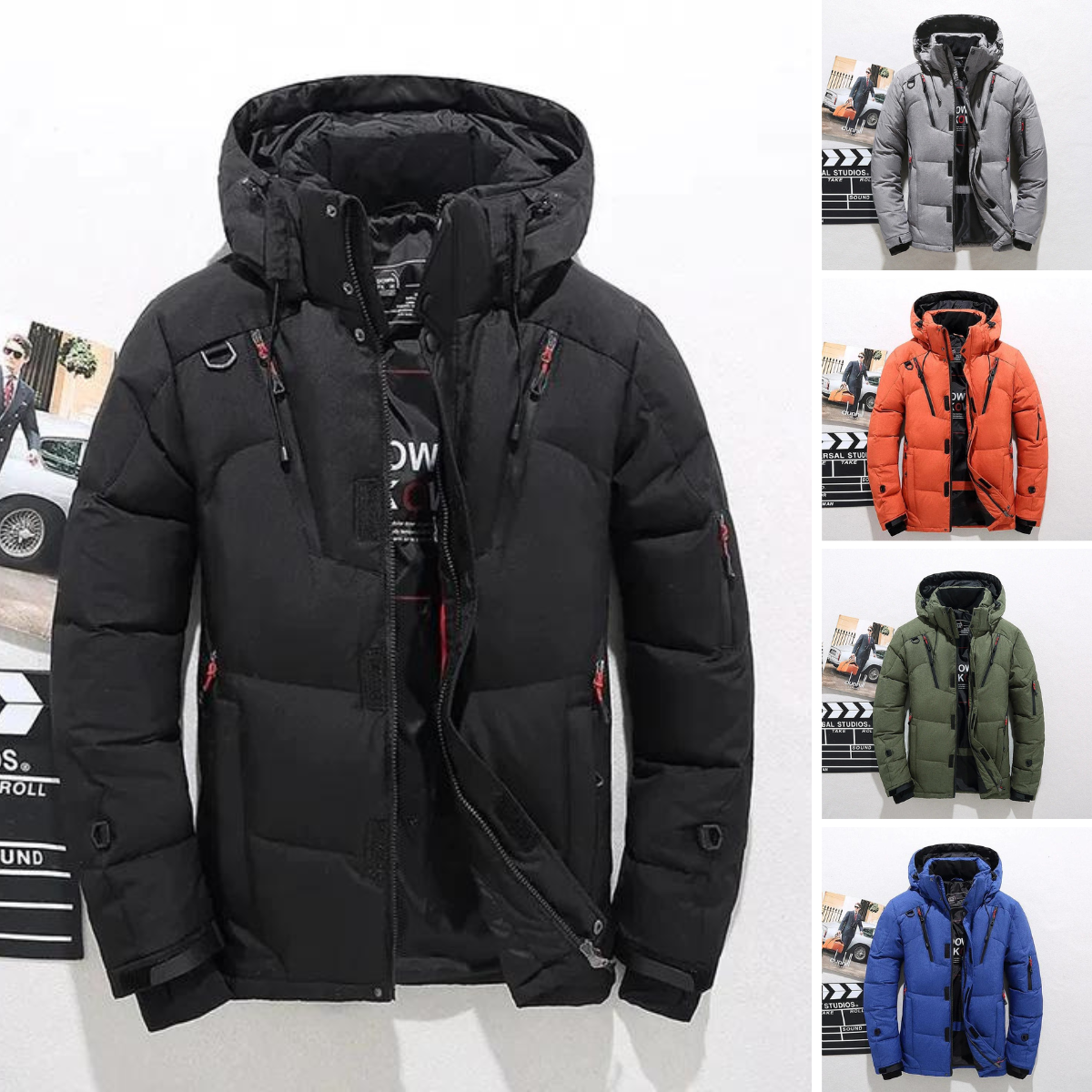 Rodric - elegant premium dunjakke for ultimat stil og varme
