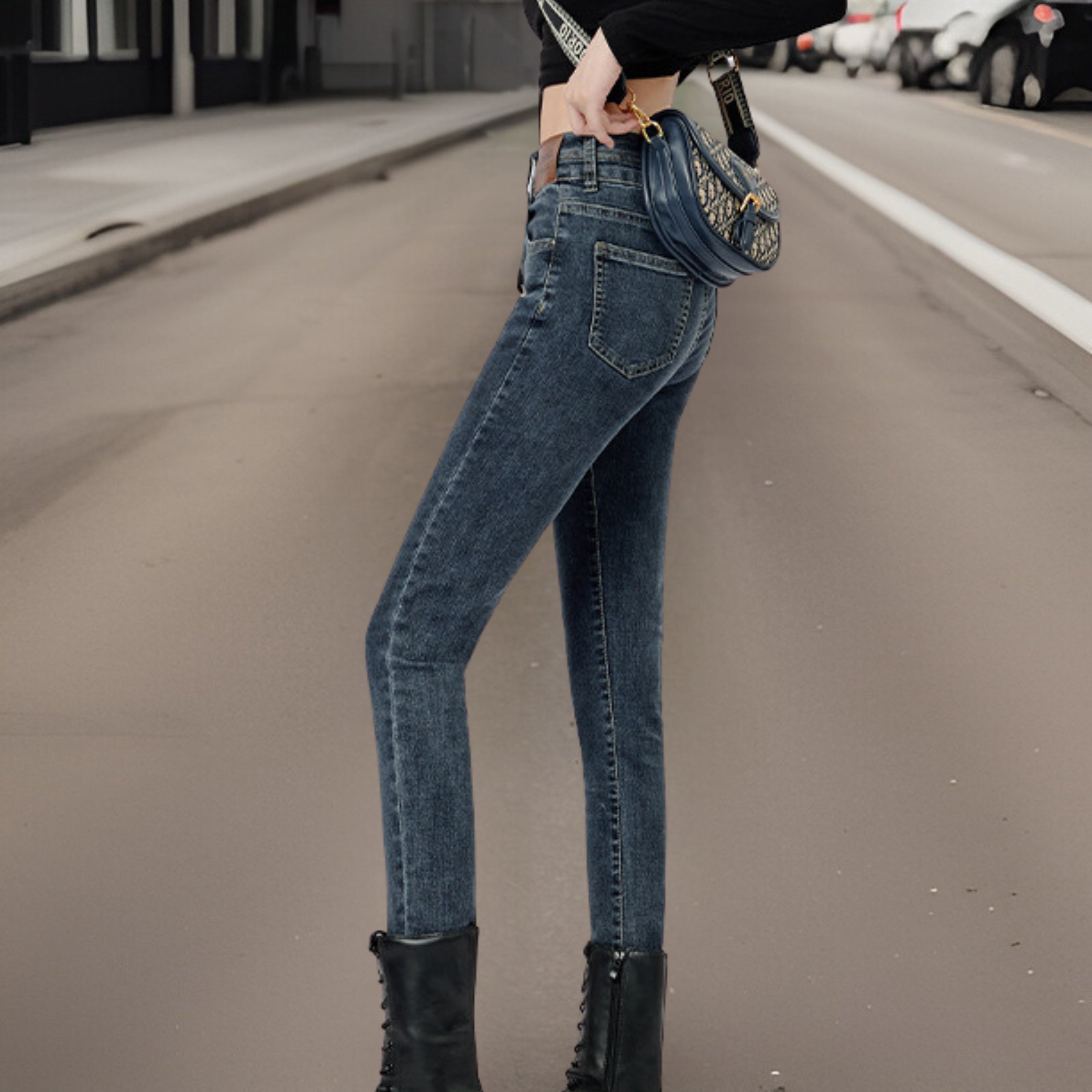 Elina | Premium jeans med høy midje