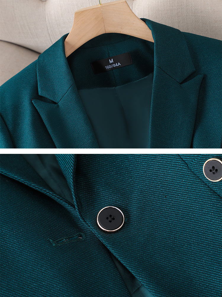 2-delt sett med jakke og bukse