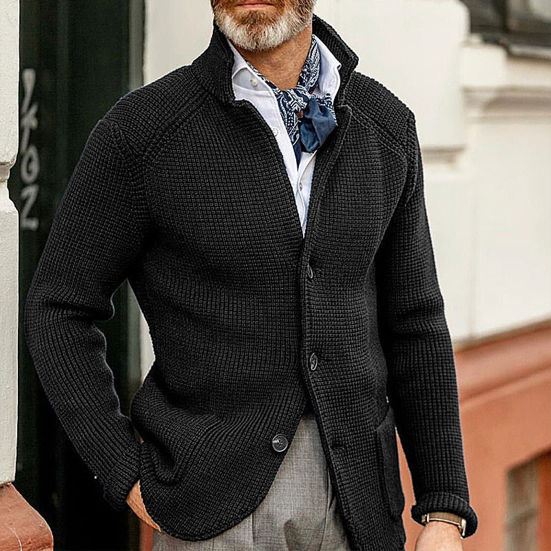 Elegant cardigan til menn