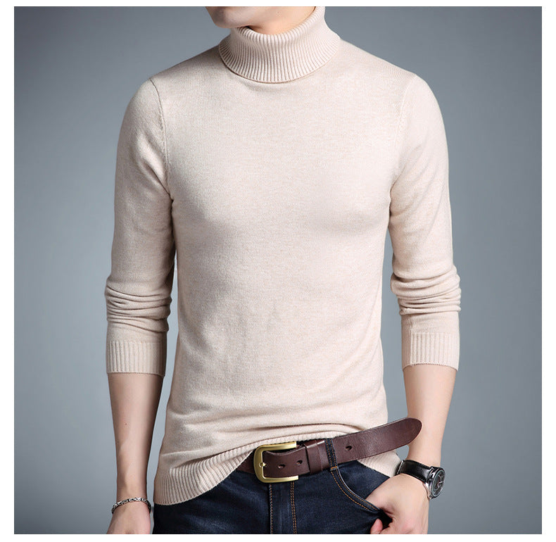 Genser med turtleneck for menn - KORELIN