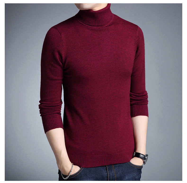 Genser med turtleneck for menn - KORELIN