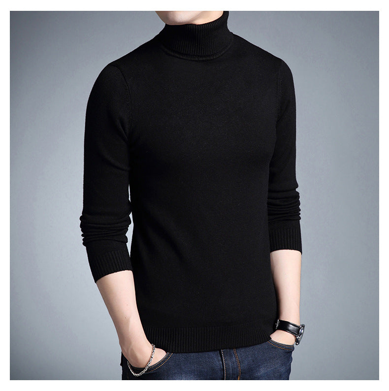 Genser med turtleneck for menn - KORELIN