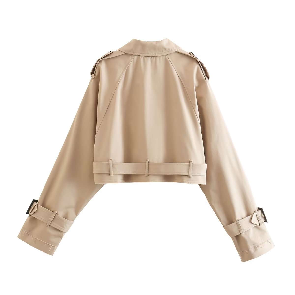 Cropped Trench for kvinner
