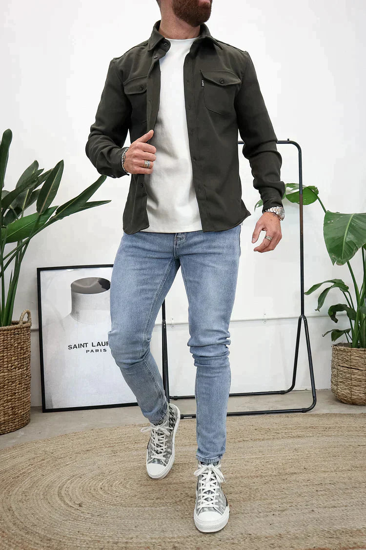 Markus - Jakke med knapper for menn