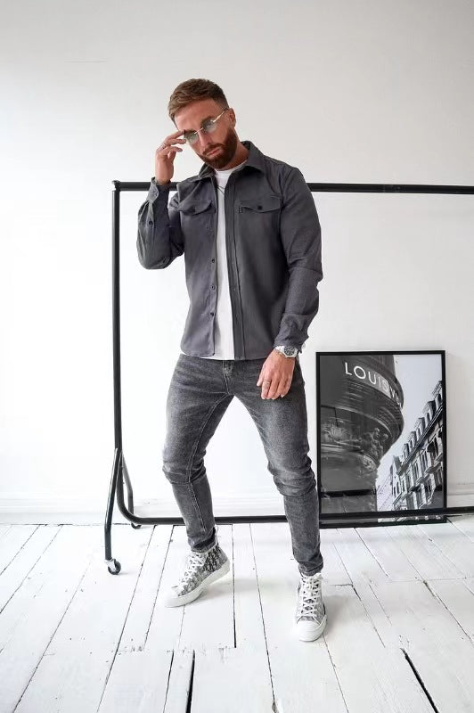 Markus - Jakke med knapper for menn