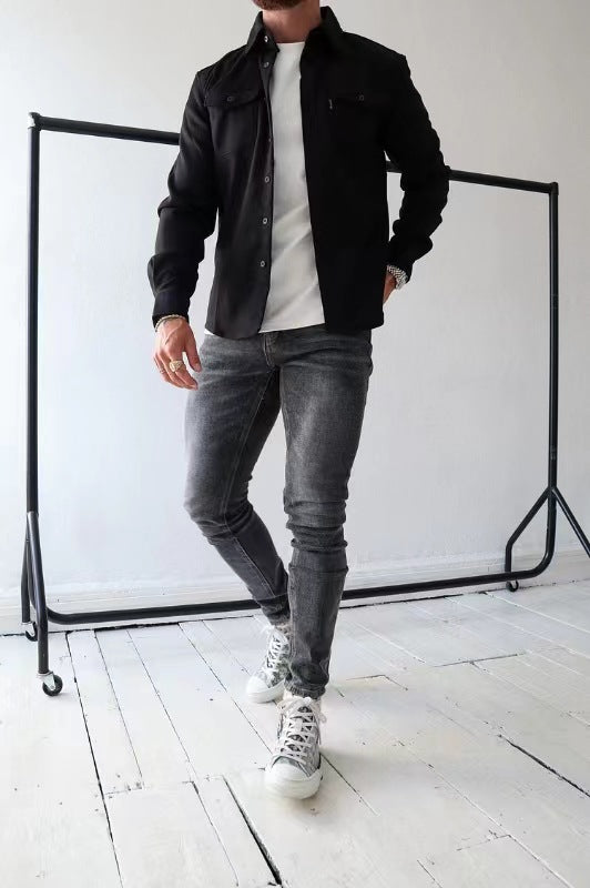 Markus - Jakke med knapper for menn