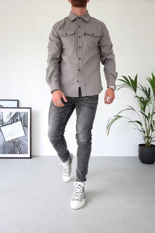 Markus - Jakke med knapper for menn