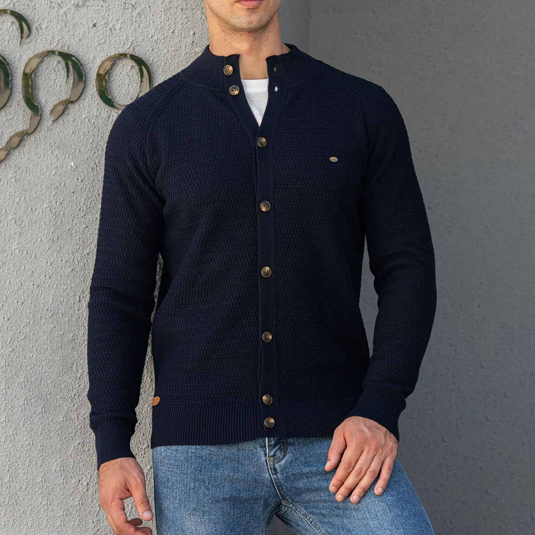 KHARI - Klassisk strikket cardigan