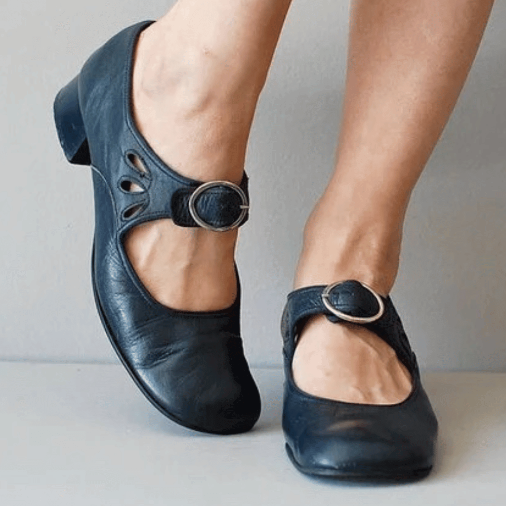 Paulina - en unik og komfortabel sandal i skinn