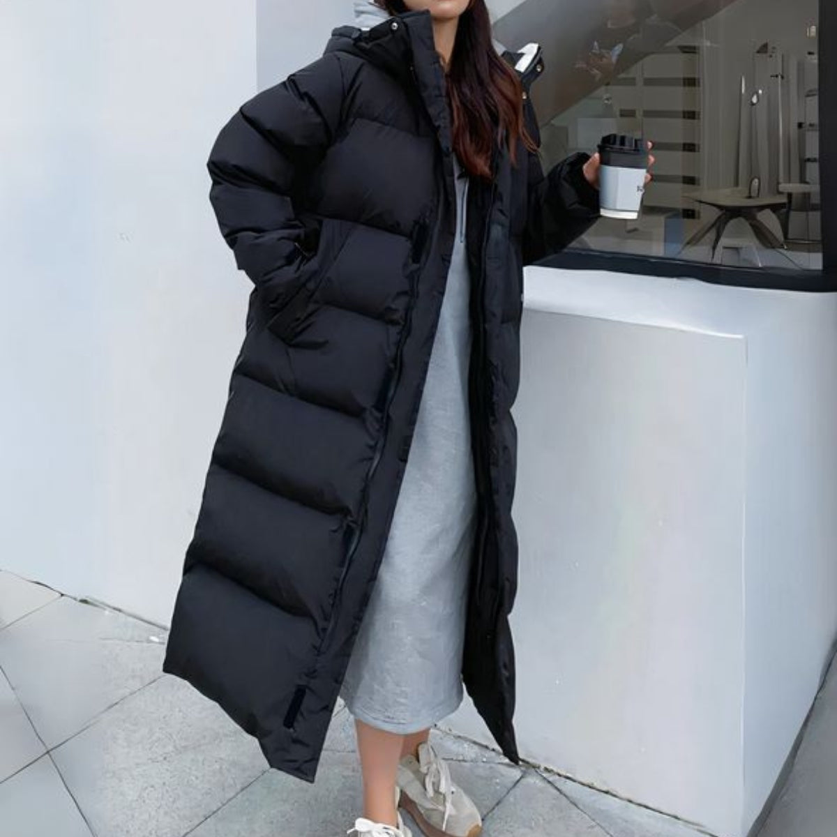 Natalie | Trendy pufferjakke