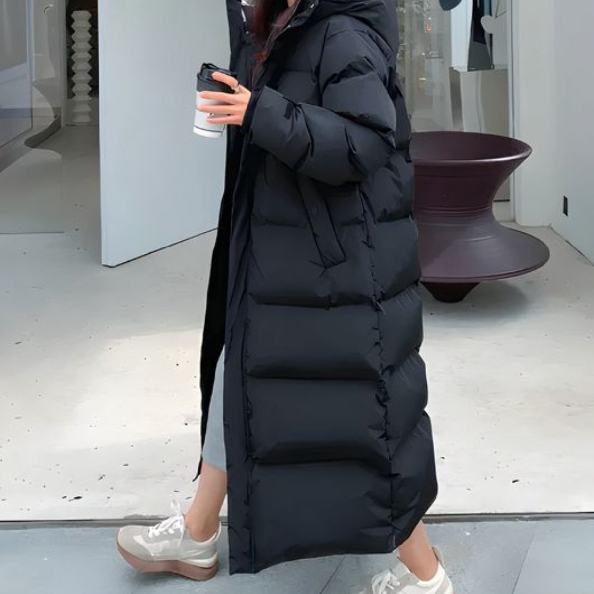 Natalie | Trendy pufferjakke