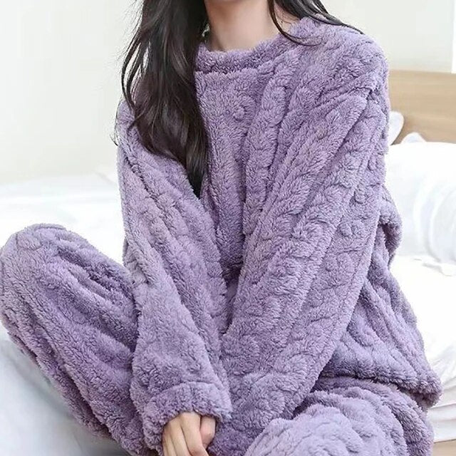 Koselig pyjamassett i to deler