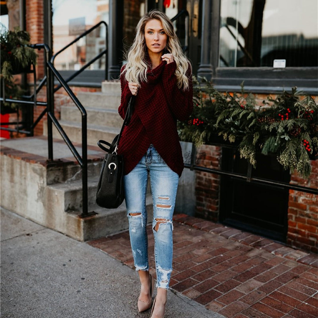 LAURENE | Elegant strikket genser
