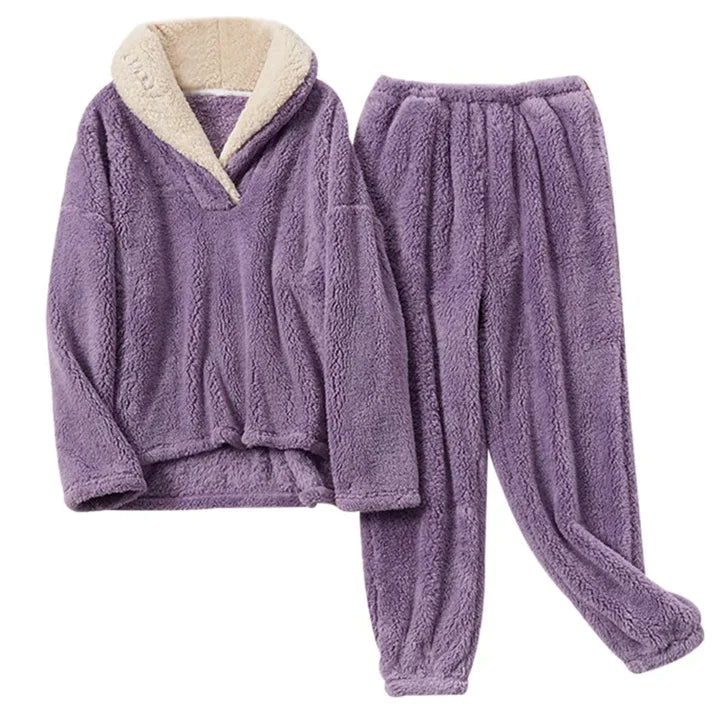NALA - Fleece-pyjamassett for kvinner | Senk strømregningen!