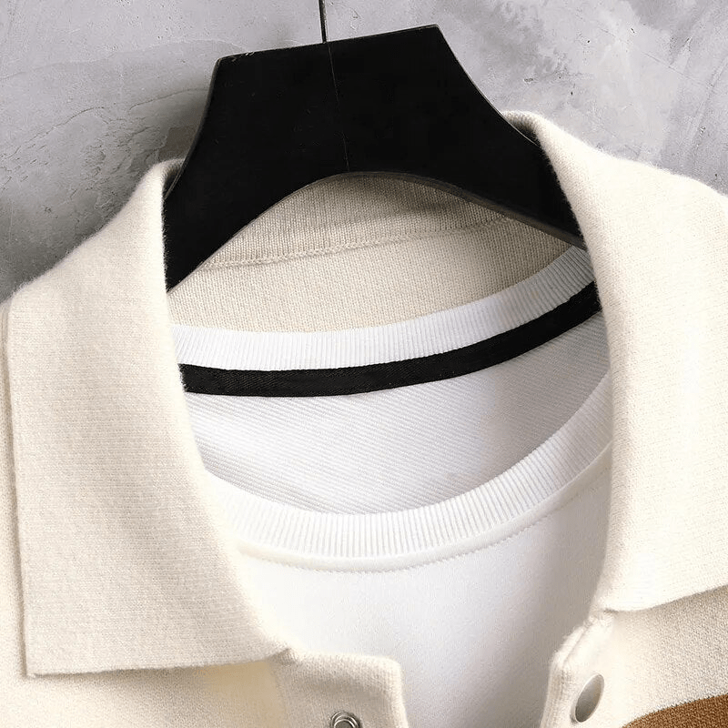 Julian - Tidløs cardigan i jacquard