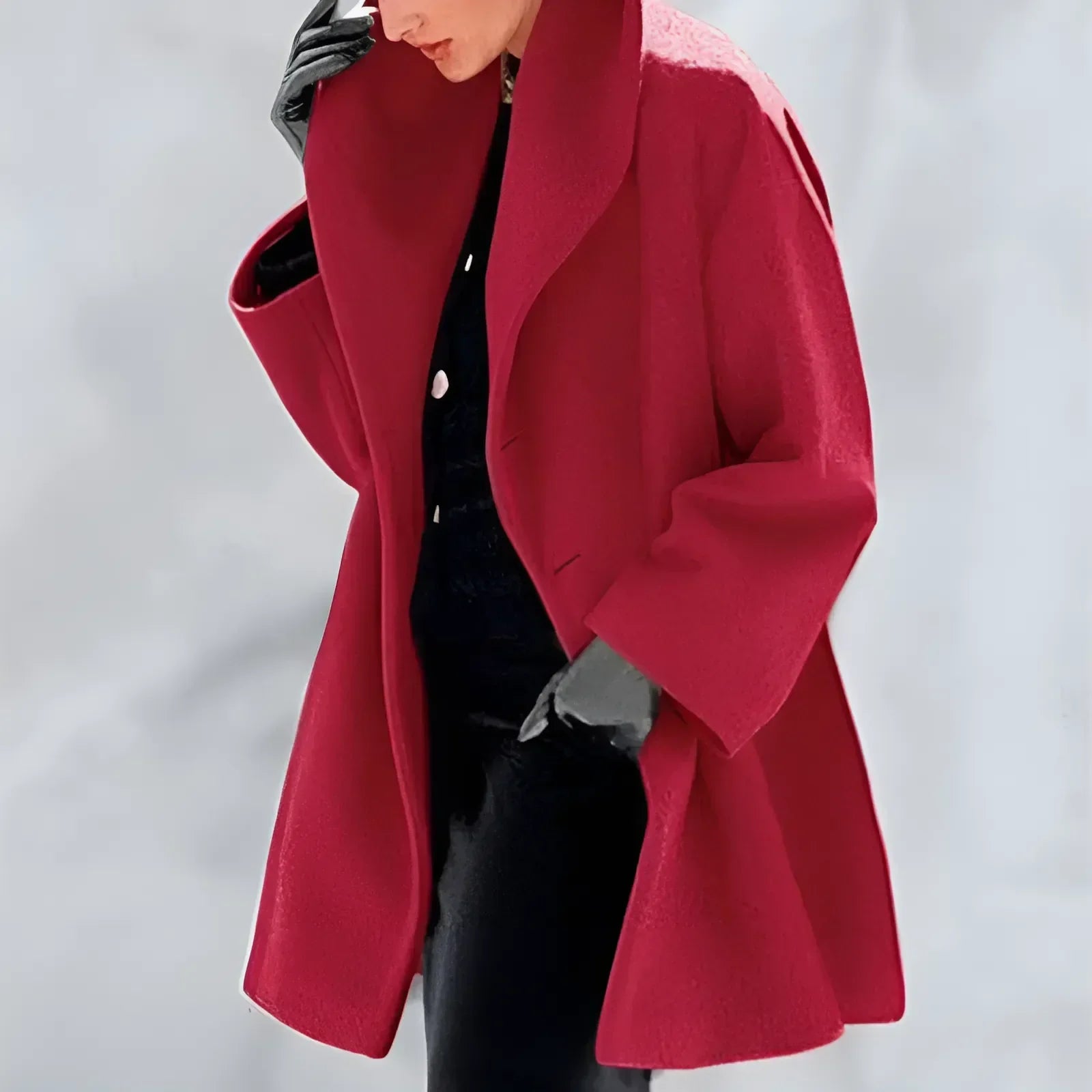 ROMILLY | Sjalkrage Elegant vinterfrakk