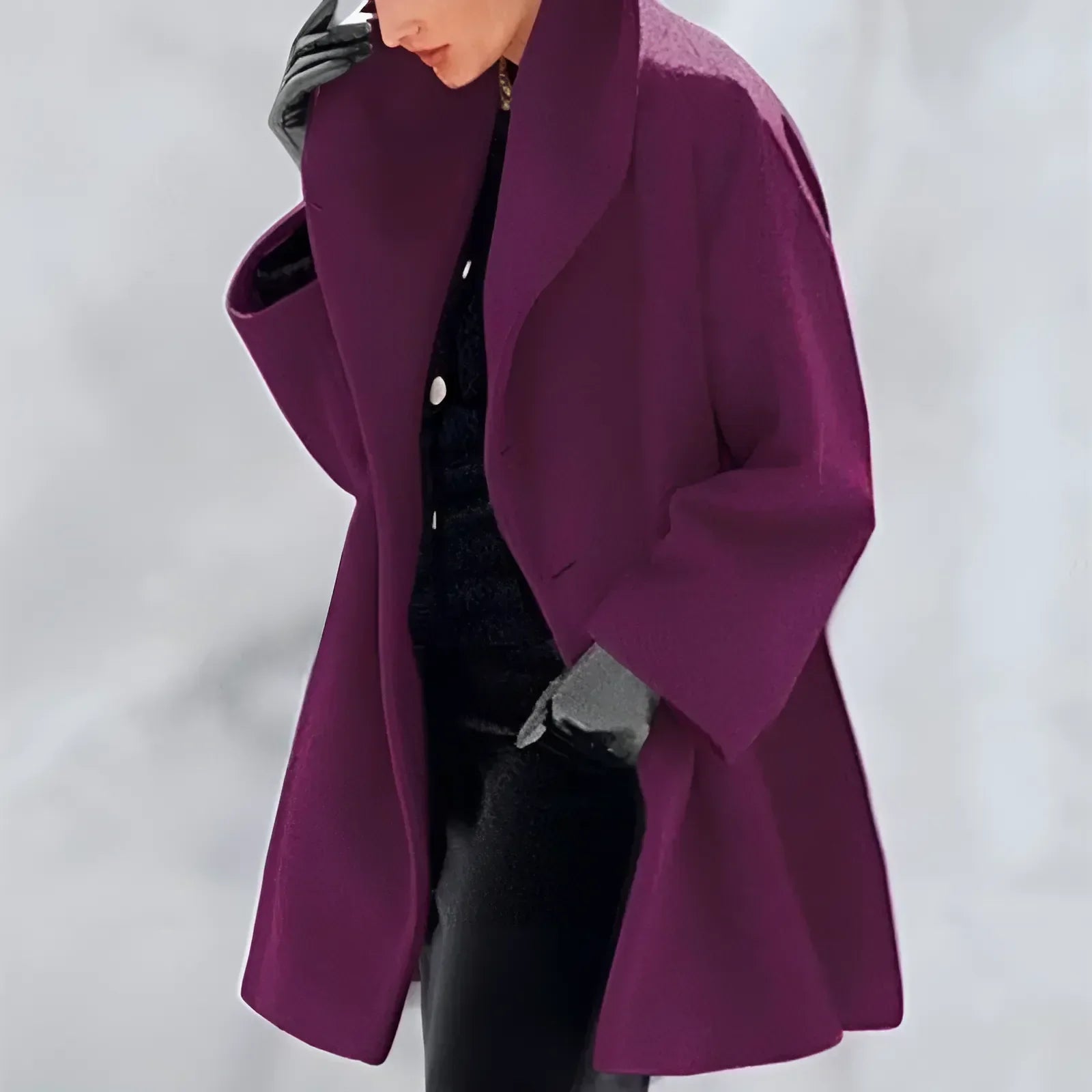 ROMILLY | Sjalkrage Elegant vinterfrakk