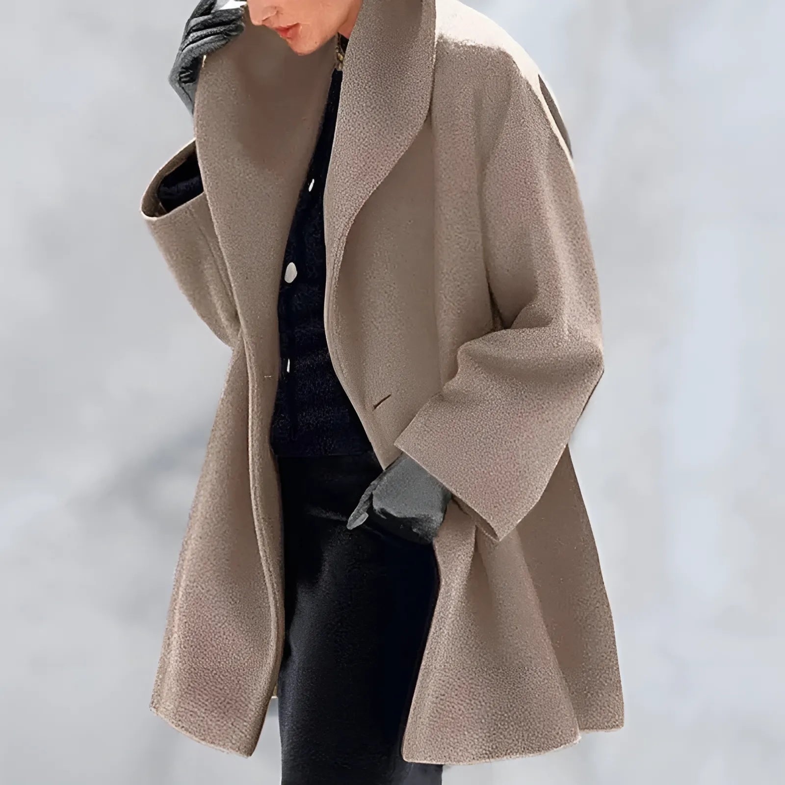 ROMILLY | Sjalkrage Elegant vinterfrakk
