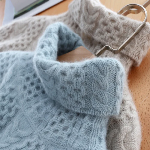 Turtleneck-genser for kvinner