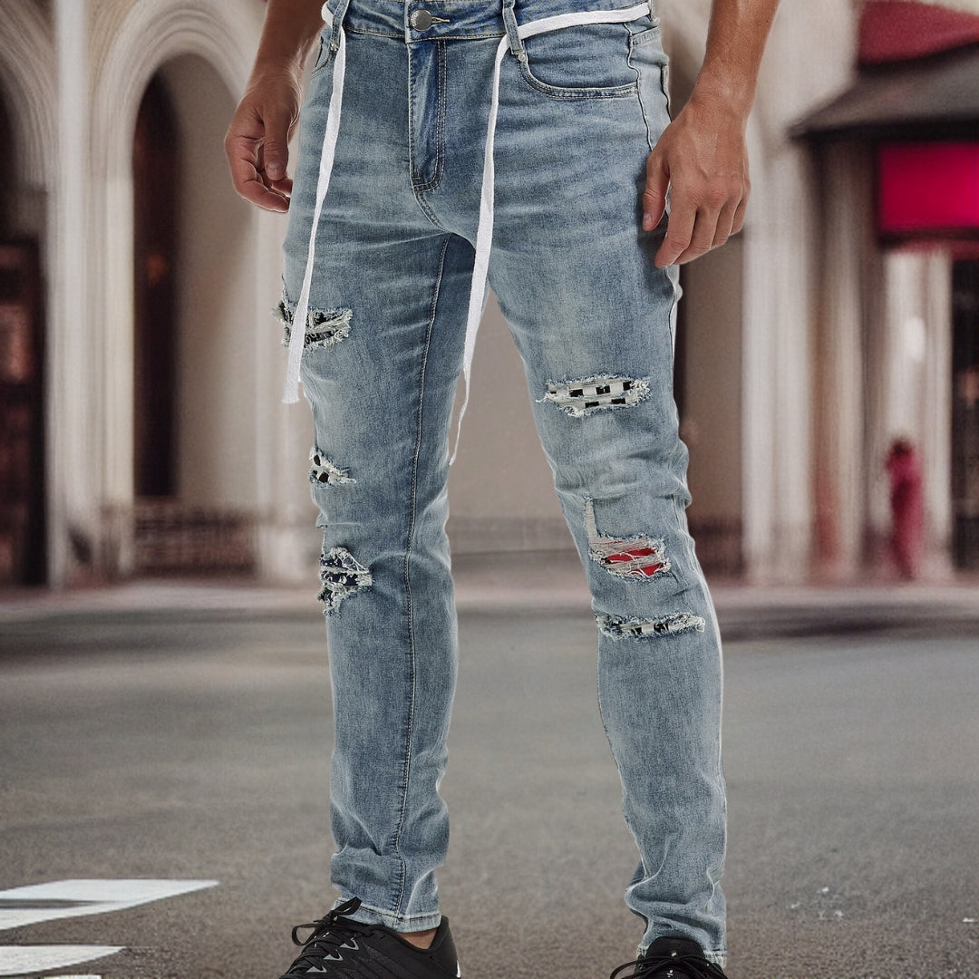 Leonard | Snygga slit jeans