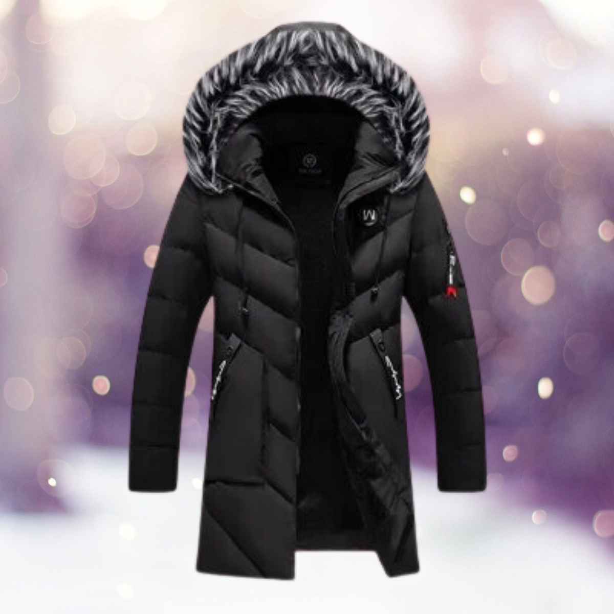 Jurgen - Termoparka vindjakke med pelskrage Classic Coats