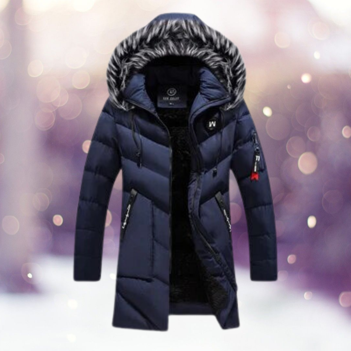 Jurgen - Termoparka vindjakke med pelskrage Classic Coats