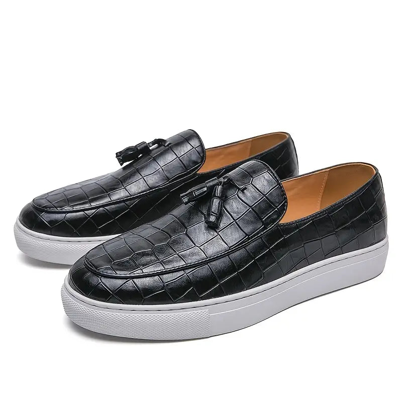 Loafers for menn - sklisikre slip-on-sko for menn
