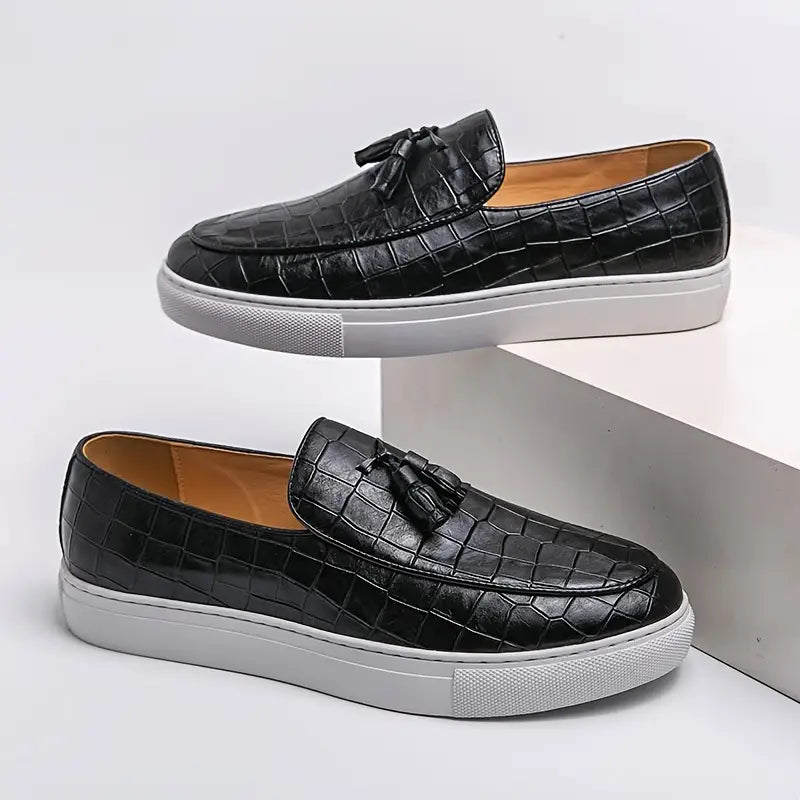 Loafers for menn - sklisikre slip-on-sko for menn